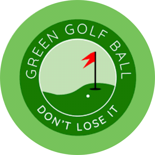 Green Golf Ball logo